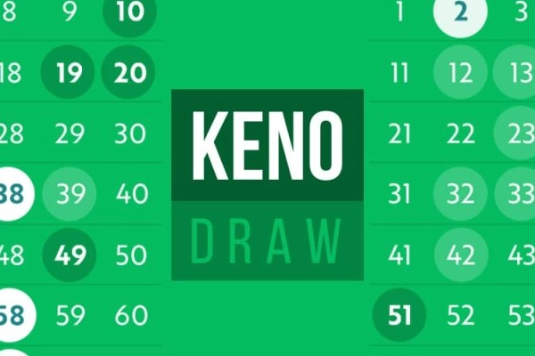 08541 keno draw